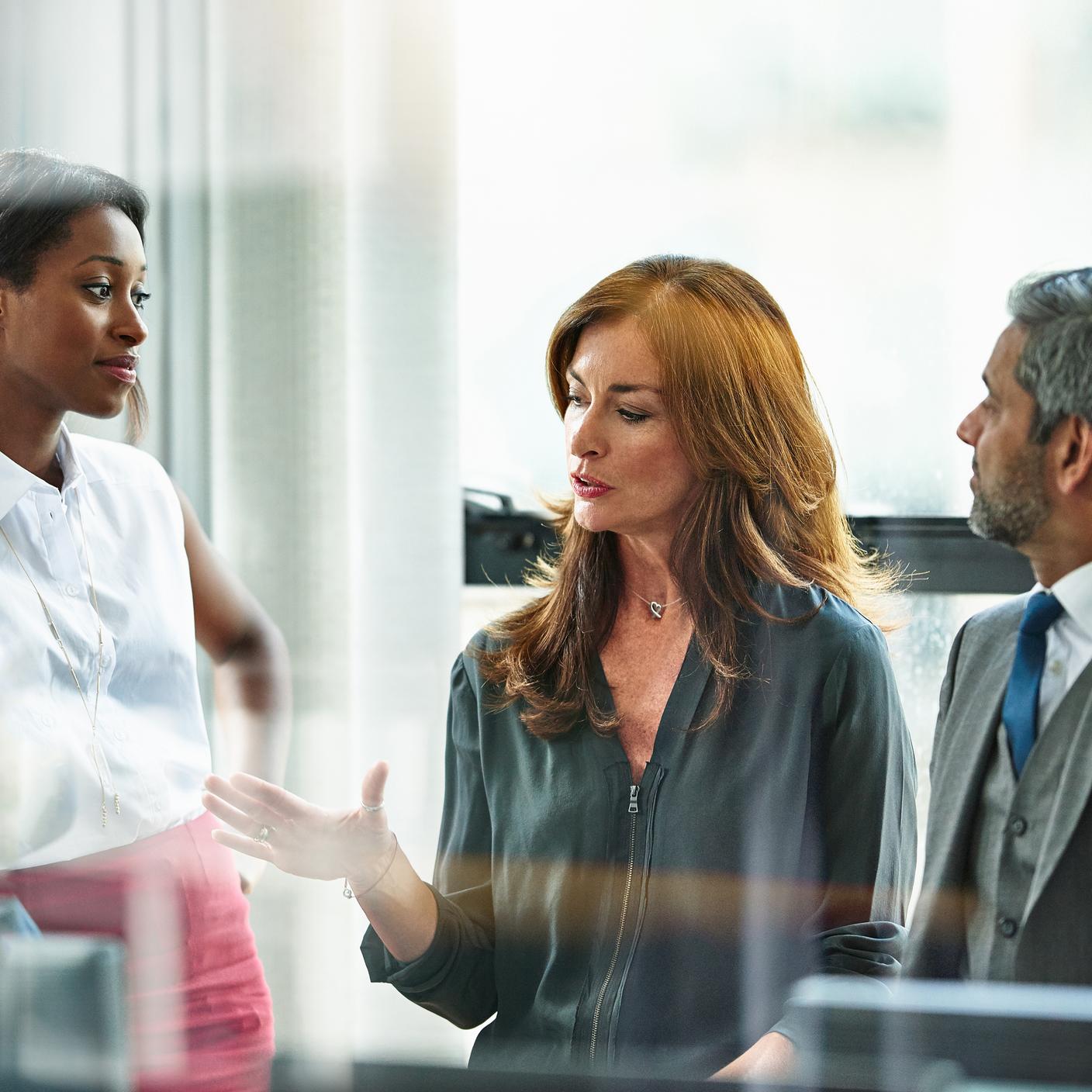 建筑信息模型(BIM)认证 - 高管在开会